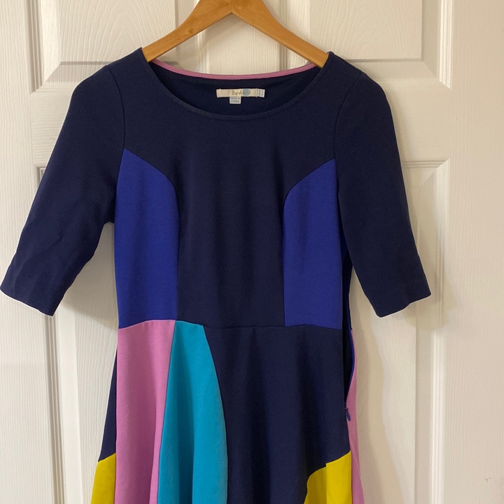 Pretty and colorful Boden dress